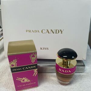 Prada Candy Eau de Parfum - Pink and Gold With New Prada Cosmetic/ Travel Case